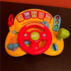 VTech Turn and Learn Driver (Frustration Free Packaging), Yellow